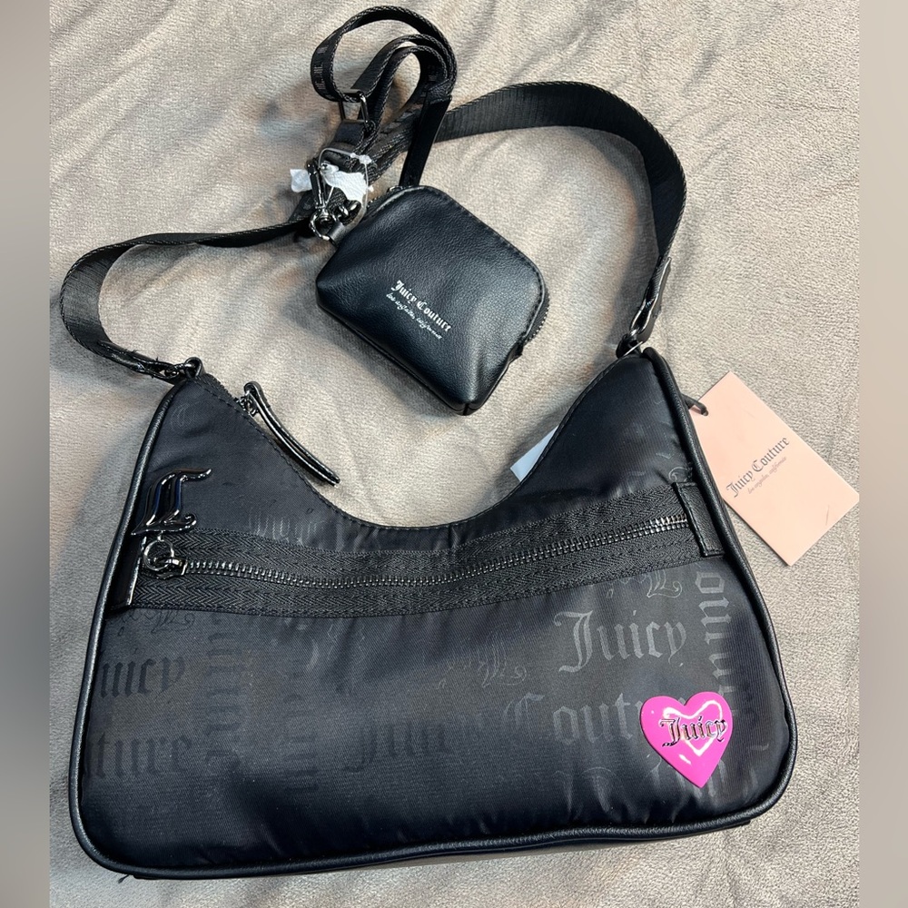 Juicy Couture Black Shoulder or Crossbody bag
